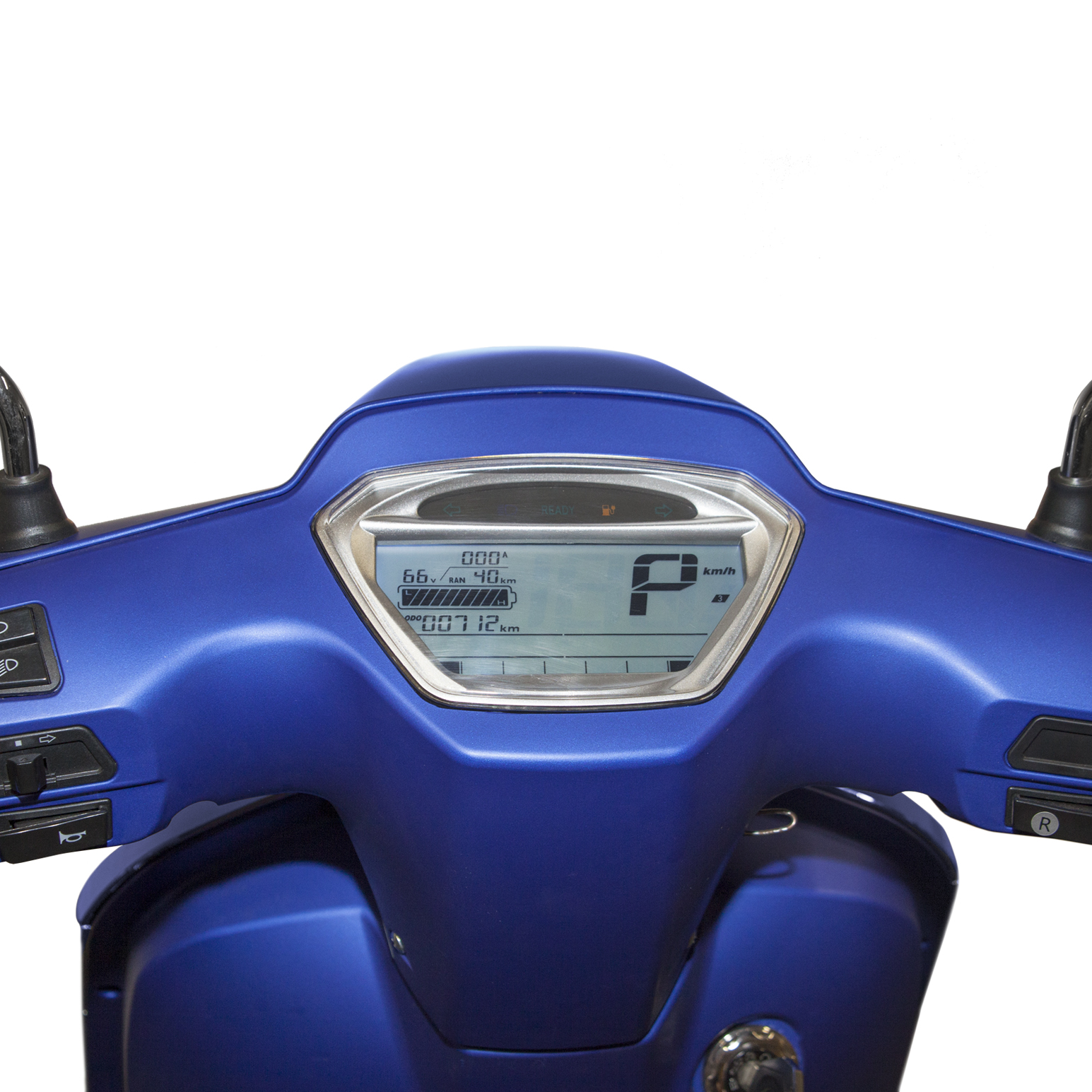 Elektroroller R1.3 blau Display