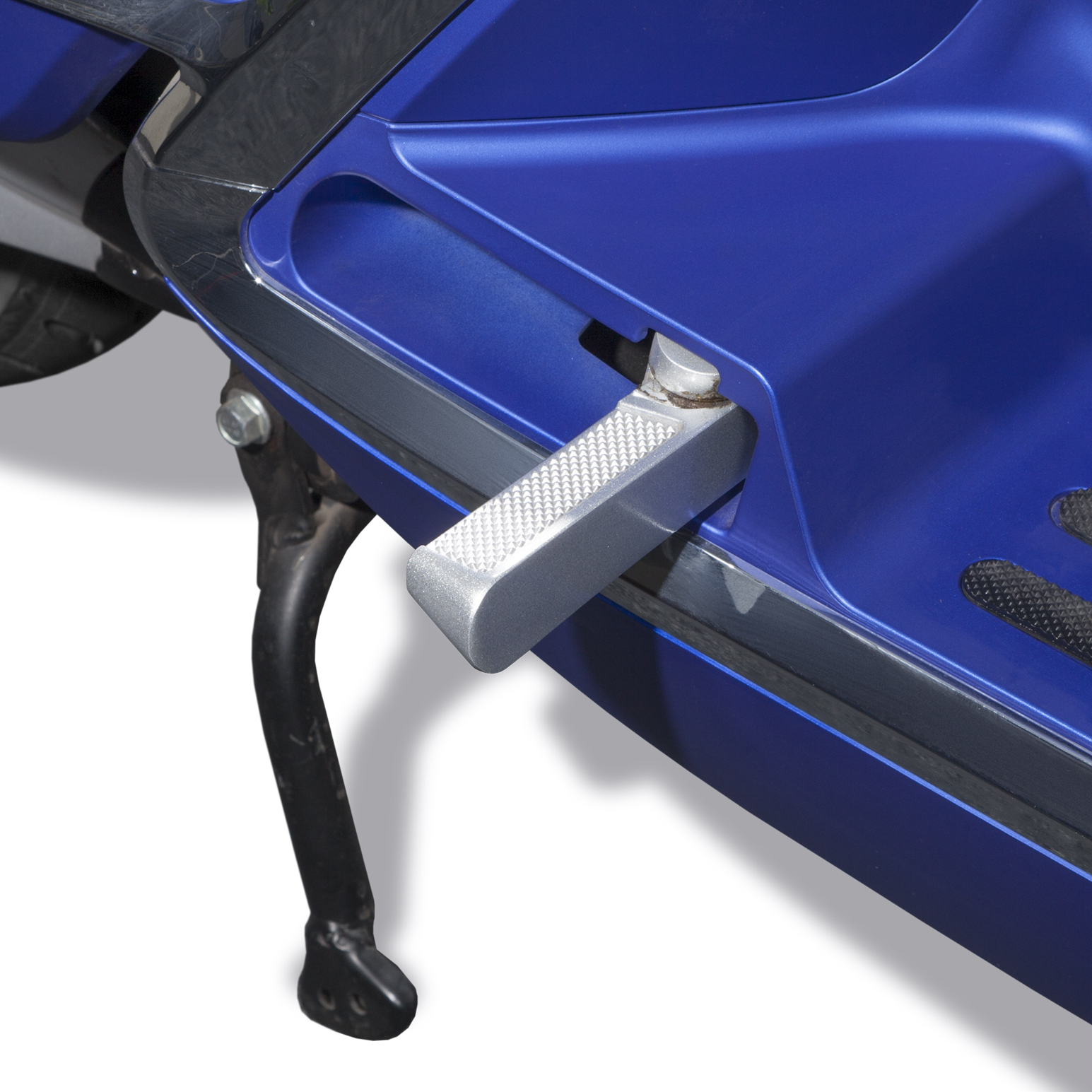Elektroroller R1.3 blau Detai Fussraster